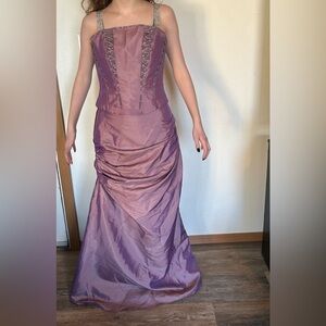 Vintage pinky & me size 4 two piece homecoming/prom dress